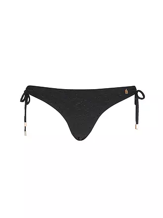 BEACHLIFE | Slip bikini da donna Black Embroidery | 